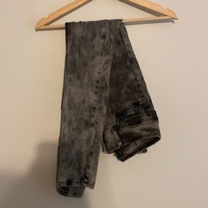 HT LOVEsick Black Acid Wash Super Skinny Jeans